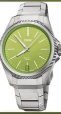 Oris ProPilot Green Unisex Adults Watch - 01 400 7778 7157-Set