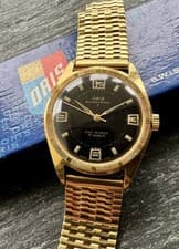 VINTAGE ORIS 65 SWISS MADE MEN WRISTWATCH CIRCA:1960–1970’s