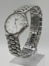 Longines Conquest L1.614.4 White Dial Quartz Men Watch Used Working #22
