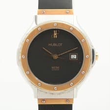 Used Hublot MDM 1401.100.2 Quartz Watch Black Dial
