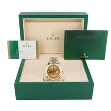 Rolex 126333 Datejust 41 mm Champagne Dial Jubilee Bracelet Box and Papers 2017