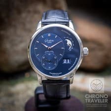 Glashütte Original PanoMaticLunar 1-90-02-46-32-35 Complete Box & Paper Mint!!