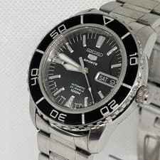 Seiko 5 Sports Automatic Diver Watch SNZH55J 42mm Unisex Rare Japan Made
