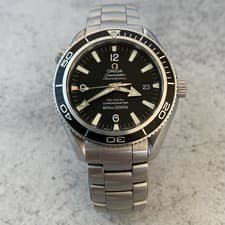 2010 Omega Seamaster Planet Ocean 2201.50.00 Co Axial Watch - Full Set - LIVE