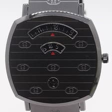 Gucci YA157429 Mens Quartz Working 18cm Dress Watch Rare Authentic Collectible