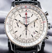 Breitling Navitimer 01 43 Limited Complete Set Silver Dial $10K MSRP B01 AB0123