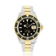 Rolex 18 Karat Yellow Gold & Stainless Steel Submariner 40mm