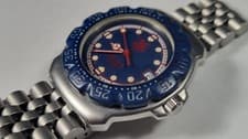 Vintage TAG Heuer Formula 1 Blue Dial 34mm Watch