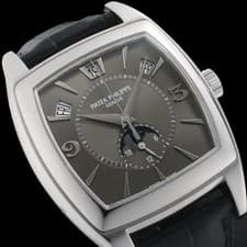 Patek Philippe Gondolo Calendario 5135G-010 18K White Gold Day-Date #SU002