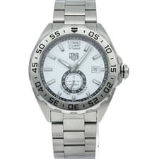 Used TAG-Heuer Formula 1 Caliber 6 WAZ2013.BA0842 SS Men's Watch White