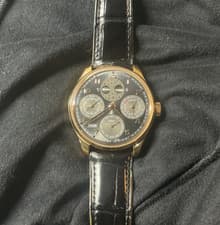 IWC Portugieser Perpetual Calendar Single Moonphase IW503404 complete set