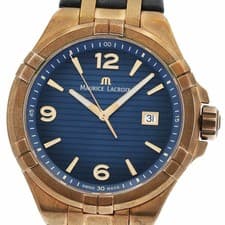 Maurice Lacroix Ai1028-Brz01-420-1 Aikon Bronze Date Quartz Men'S