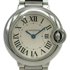 Cartier Ballon Bleu de  W69010Z4 Ivory Stainless Steel Quartz Women's Watch