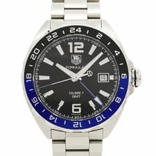 Tag Heuer Formula 1 WAZ211A Black Dial Used Watch Men's Wrist watch 2014