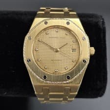 Audemars Piguet Royal Oak 35mm 18k Yellow Gold Rare 14486BA
