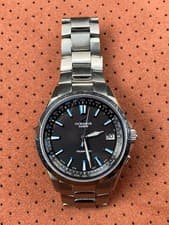 [ Excellent ] CASIO OCEANUS OCW-S100-1AJF Black Radio Solar Titanium Men's Watch