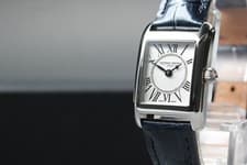 [Near MINT] FREDERIQUE CONSTANT Carre FC-200X1C12/4/6 Quartz Roman Ladies Watch