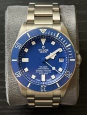 Tudor Pelagos 42mm, 25600TB, Blue Dial, New Crystal, Extra Bracelet, Extra Strap