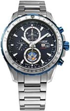Kentex Watch Solar Chronograph Blue Impulse Model 10 ATM Waterproof S802M-03 Men