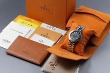 [N MINT w/ BOX Paper] EBEL Sportwave E9187632 Quartz Date Roman 38mm Men's Watch