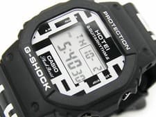 Casio G-Shock DW-5600HT-1JR Hotei 35th Guitarhythm Quartz Men's Watch Used