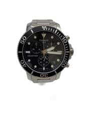 TISSOT Seastar Quartz T120417A Men's Watch From Japan G0408