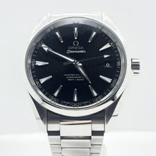 Omega Seamaster Aqua Terra Black Dial 38.5 MM 231.10.39.21.01.002 Pre-Owned Watc