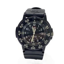 Import duty included for US buyers  Luminox Quartz Analog Watch Black Rubber 42m