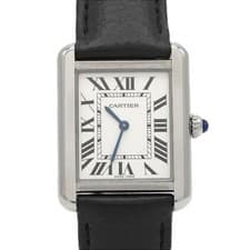 Authentic Cartier Tank Solo SM WSTA0030 Stainless Steel Quartz #270-004-243-4921