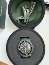 Blancpain x Swatch Bioceramic Scuba Fifty Fathoms “Green Abyss”