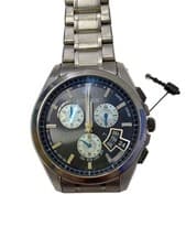 CITIZEN H610T018521 Eco-Drive Radio Controlled Watch Near Mint JAPAN