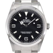 ROLEX Explorer 1 14270 Cal.3000 black Dial Automatic Men's Watch C#146730