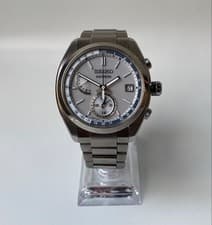 SEIKO ASTRON SBXY009 Solar Radio Titanium Sapphire Glass Wristwatch
