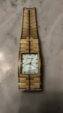 VINTAGE CARTIER 925 ARGENT TANK STERLING SILVER GOLD PLATED WATCH