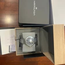 Hamilton Khaki Field Power Reserve Black Dial Watch H69509130 Official