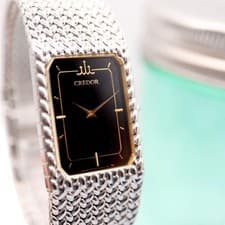 SEIKO Credor Ladies Watch Sapphire Glass 1339 Authentic Used