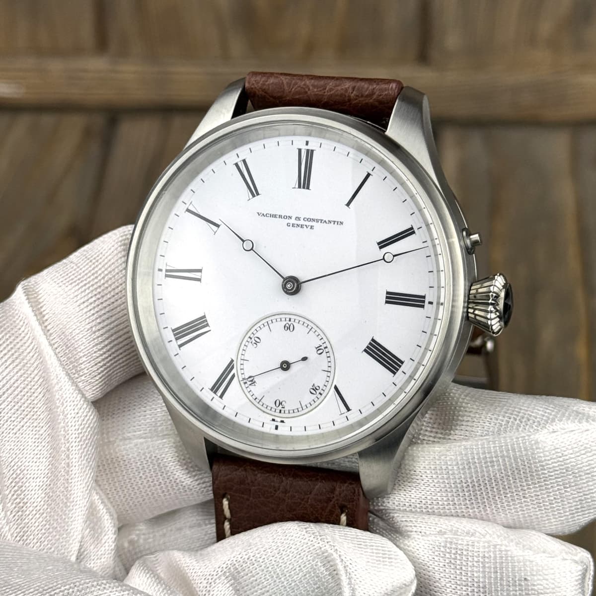 Marriage Watch & Original Vacheron Constantin Pocket Watch Movement & Dial, 48mm