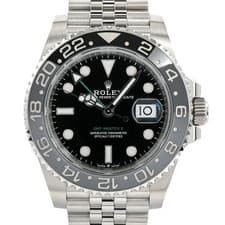 ROLEX Gmt Master Ii 126710GRNR/J Black Men's Used Watch #31031