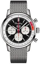 Breitling Top Time B01 AB01765A1B1A1 Deus Steel Bezel Black Dial 41mm Mens Watch