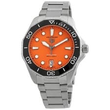 TAG HEUER Aquaracer Professional 300 model WBP201F.BA0632 Orange Dial