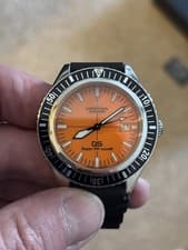 Certina DS Super PH500M VDST LTD Edt Auto Powermatic 80 Watch - Orange Dial