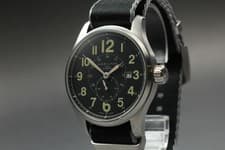 [Near MINT]  HAMILTON KHAKI H706550 44mm Black Dial Date Automatic Men's Watch