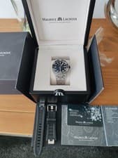 Maurice Lacroix Aikon Venturer Automatic Men's Black Watch Steel