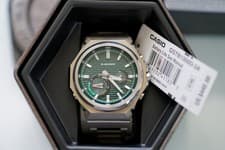 Casio G-Shock G-STEEL GST-B1000 Series Green 44.2mm Men's Watch GSTB1000D-3A
