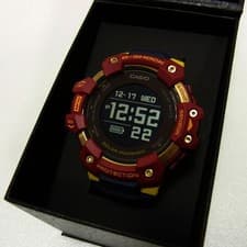 Casio G-Shock G-Squad GBD-H1000BAR-4JR Barcelona GPS Solar Heart Rate Box Used