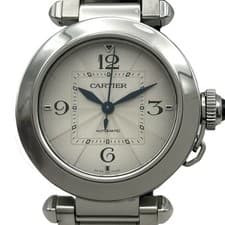 Cartier Pasha de Cartier WSPA0013 Silver Stainless Steel Automatic Mens #OK1191