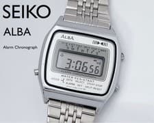 SEIKO ALBA Y799 5050 Wristwatch Vintage 80s Rare Authentic Ready to Use