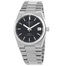 Tissot PRX Powermatic 80 Automatic Black Dial Unisex Watch T137.207.11.051.00