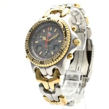 [N MINT] Tag Heuer S/el CG1122-0 Senna Chronograph Gray Gold Men's Watch JAPAN
