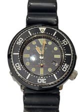 SEIKO PROSPEX Solar Watch Analog Rubber BLK BLK SS V147 0BG0